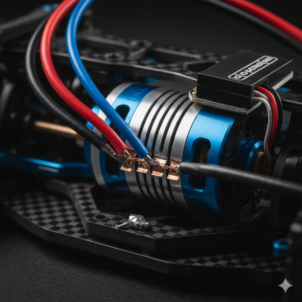 Sensored Motor Solder Tab Extensions Kit