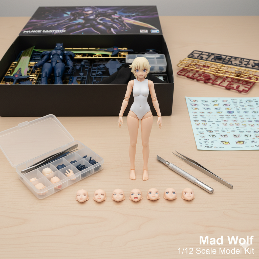 Mad Wolf 1/12 Scale Model Kit