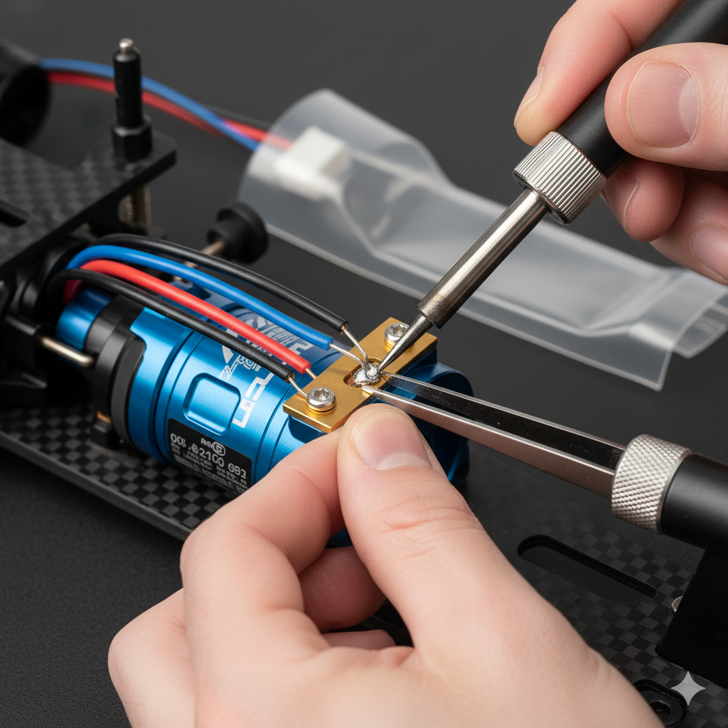 Sensored Motor Solder Tab Extensions Kit